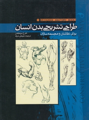 طراحی تشریحی بدن انسان برای نقاشان و مجسمه سازان